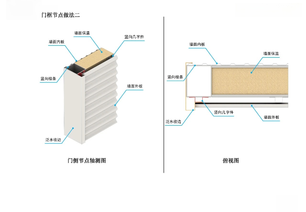 门框节点做法二